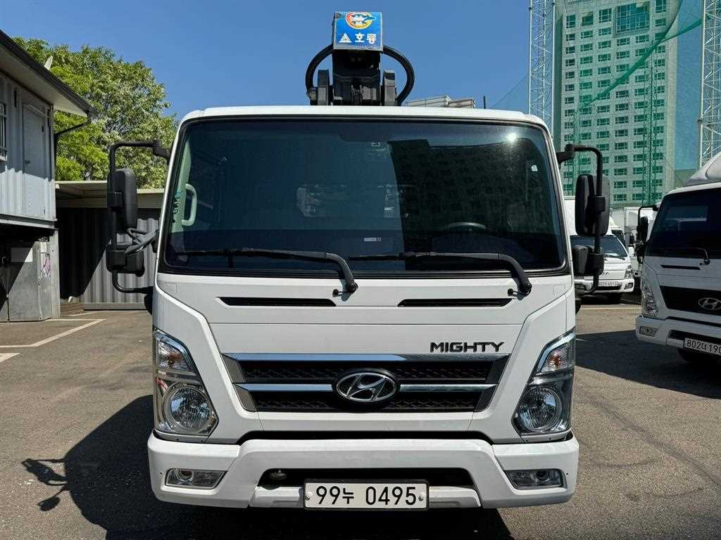 현대 마이티 3.5톤 고소작업차 2018년식 사진 2