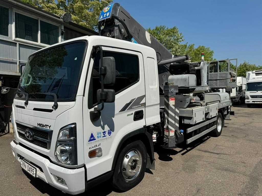 현대 마이티 3.5톤 고소작업차 2018년식 사진 3