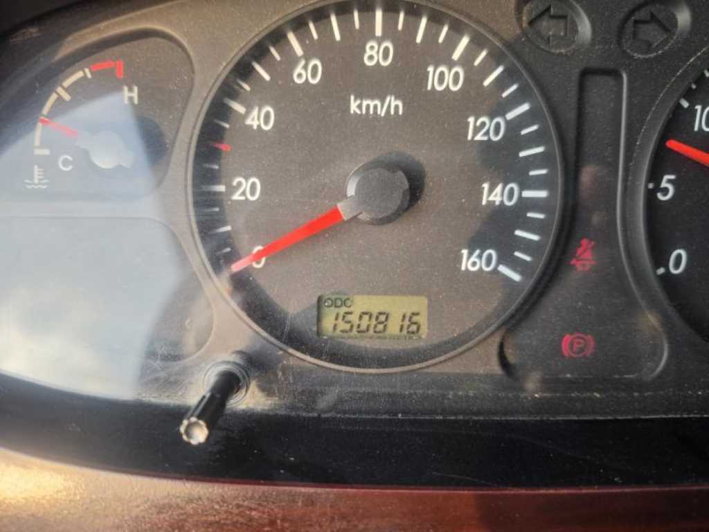 현대 마이티 3.5톤 카고 2010년식 먼저 볼 곳: 계기판의 150,816km