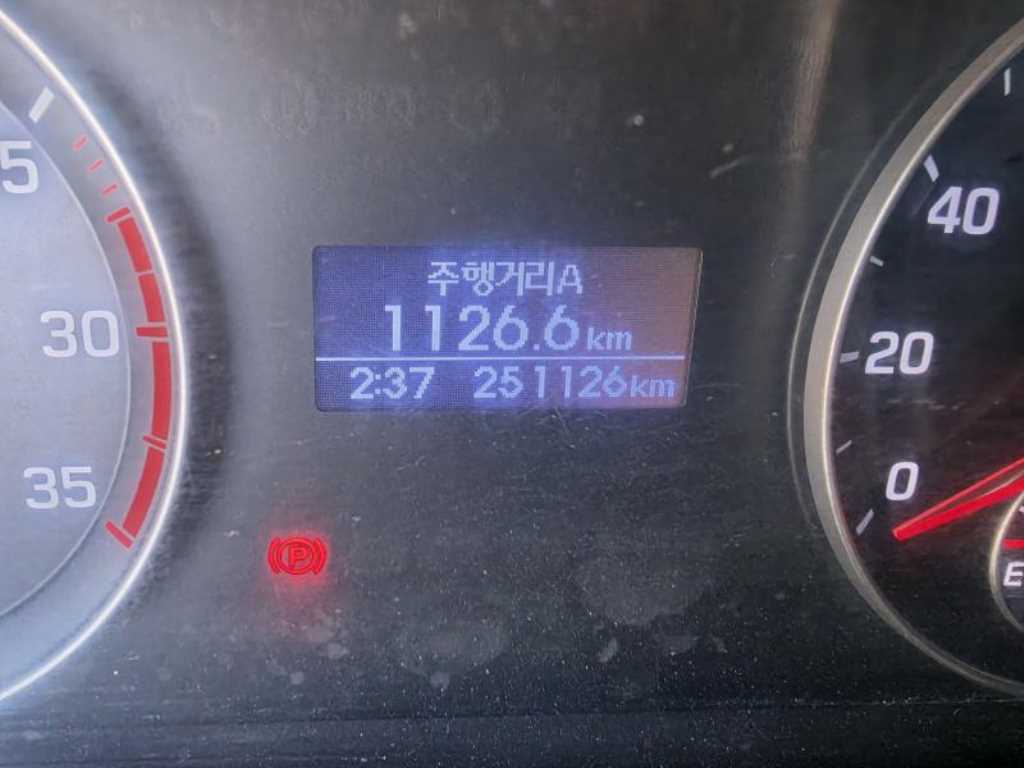 현대 마이티 2.5톤 카고 2016년식 숫자로 보는 주행거리와 실내