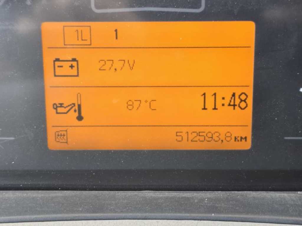 볼보 FL 4.5톤 윙바디 2018년식 숫자로 보는 계기판 512,593.8km